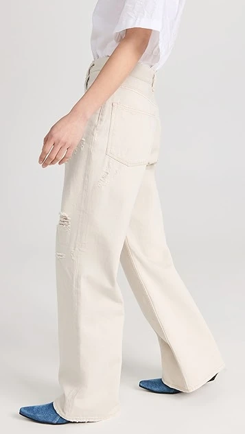 Acne Studios 2022 Split White Jeans 3 Acne Studios 2022 Split White Jeans - Image 3