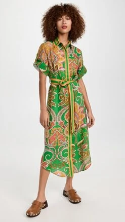 Alemais Marion Shirtdress