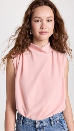 Amanda Uprichard Sleeveless Fabienne Top