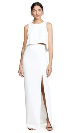 Black Halo Kacie 2 Piece Maxi Dress -Shop Bop black3025510343 q6 2 0. UX357 QL90