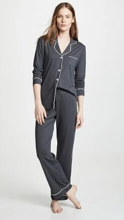 Cosabella Bella Long Sleeve Top & Pant PJ Set