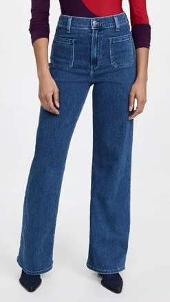 LE JEAN Virginia Wide Leg Jeans
