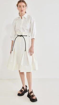 3.1 Phillip Lim Origami Combo Dress