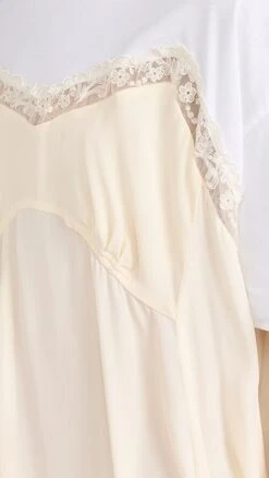 Simone Rocha T-Shirt Midi Dress With Camisole Front And Lace Trim 11 Simone Rocha T-Shirt Midi Dress With Camisole Front And Lace Trim -Shop Bop sroch302161f8aa 1677785488987 2 0. UX357 QL90